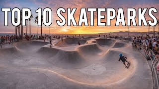 Most FAMOUS Skateparks In The US California New York Florida [upl. by Schwarz380]