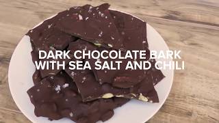 GoodLife Kitchen Food Life Chocolate Bark with nuts sea salt and chili [upl. by Octavian633]