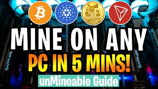 How to Mine On Any Computer in 5 Mins  unMineable Guide [upl. by Alra887]