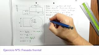 Problema 5 Fresado Frontal [upl. by Ham]