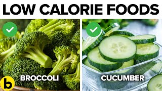 38 DELICIOUS Foods That Contain Almost ZERO Calories [upl. by Pol]