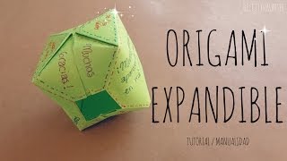 ► DIY Haz un CUBO INFLABLE de PAPEL ◄ [upl. by Rivers751]