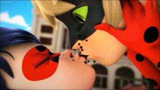 Miraculous Ladybug quotLadybug kisses Cat noirquot English Dub [upl. by Kyne]