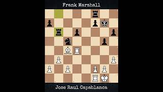 Jose Raul Capablanca vs Frank Marshall  St Petersburg Russia 1914 [upl. by Hadias]