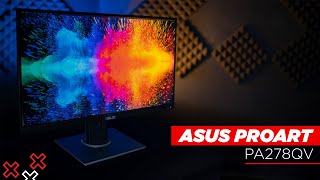 El monitor profesional económico si existe  Review Asus ProArt PA278QV [upl. by Ynner]