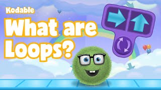 What are Loops Coding for Kids  Kodable [upl. by Ynitsed299]