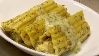 Manicotti  Ricotta Cheese Recipes  Crab and Cheese Stuffed Manicotti [upl. by Ahsimat]