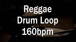 Reggae Drum Loop  160bpm [upl. by Ettennor]