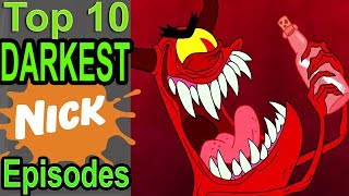 Top 10 Darkest Nickelodeon Episodes ft BlameitonJorge [upl. by Anin936]