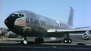 Boeing KC135A Stratotanker Promo Film  1957 [upl. by Sorilda332]