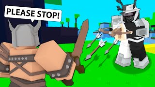 I Only Targeted RUSHERS on Roblox Bedwars [upl. by Marcello]