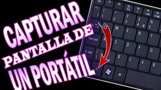 Como Capturar la Pantalla de un Portatil [upl. by Lebatsirhc771]