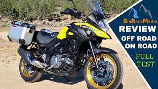 2021 Suzuki VStrom 650 Review  When Smaller is Better [upl. by Scarface]