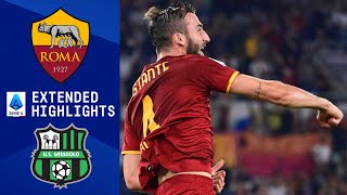 Roma vs Sassuolo Extended Highlights  Serie A  CBS Sports Golazo [upl. by Ahgiela]