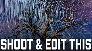 Learn how to take pictures at night of STAR TRAILS  Nikon Z6 [upl. by Hashimoto]