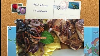 Recette de Côtelettes de Porc Marinées à lItalienne [upl. by Inal]