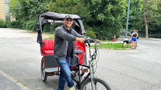 Central Park Pedicab Tour with Fred [upl. by Jepson]