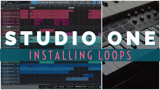 Studio One  Using Loops Factory Content  Free Loop Pack [upl. by Neel]