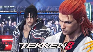 HWOARANG VS JIN Rivalry Continues  TEKKEN 8 [upl. by Dosi511]