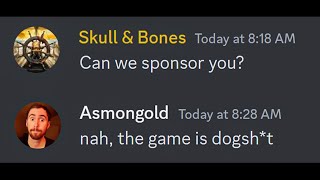 Skull amp Bones Devs Blacklisted Asmon [upl. by Vorfeld]