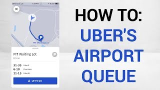 Ubers Airport Queue Explained Newest App Update [upl. by Gniliem]