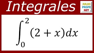 Integrales definidas  Ej 4 [upl. by Shiverick]