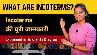 INCOTERMS 2020  Incoterms Explained in Hindi with Chart [upl. by Aramac]