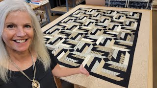 Learn to Make a quotSpangledquot Patchwork Quilt [upl. by Portie579]