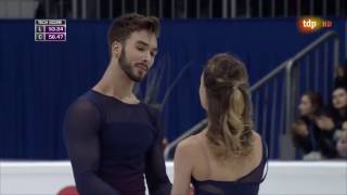 Gabriella Papadakis amp Guillaume Cizeron  EC 2016  FD [upl. by Kashden151]