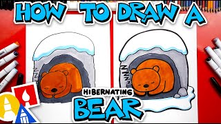 How To Draw A Hibernating Bear [upl. by Ntsud]