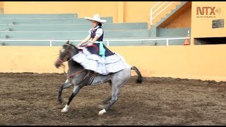 Escaramuza Charra símbolo de la mujer mexicana [upl. by Tterag]