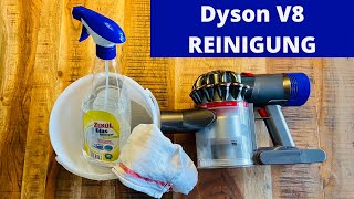 Dyson V8 Reinigung  Tutorial amp Anleitung [upl. by Sotnas]