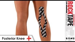 RockTape  Kinesiology Tape Instruction  Posterior Knee [upl. by Juli587]