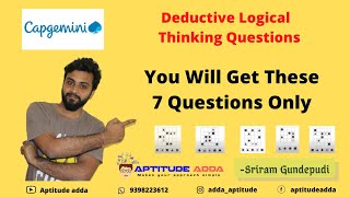 Capgemini Deductive Logical Thinking Top 7 Models capgemini Game based Aptitude Test [upl. by Kong]