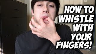 How to Whistle With Your Fingers – just 3 easy steps [upl. by Leeke]