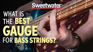 BEST String Gauge for Your Bass Guitar Strings [upl. by Adamek50]