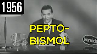 PeptoBismol Commercial 1956 [upl. by Jarib484]