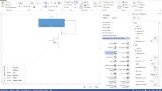 How to merge shapes in Visio Microsoft [upl. by Drucilla]