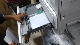 Ricoh Mp 2014 unboxing Ricoh Mp 2014InstallationGestetner Ricoh mp 2014 reviewmp2014 DDST Setup [upl. by Zetrok]