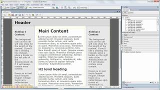 Dreamweaver Tutorial for Beginners CS3 and Above [upl. by Tertia113]