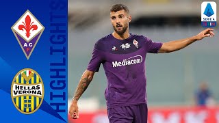 Fiorentina 11 Hellas Verona  Cutrones Last Minute Equaliser Saves Fiorentina  Serie A TIM [upl. by Roth]