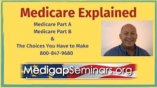 Medicare Explained  Medicare Part B amp Medicare Part A and Supplements [upl. by Iddet]