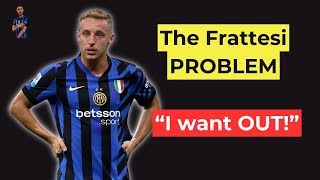 INTER HAVE A FRATTESI PROBLEM 🚨  Inter Transfer News [upl. by Nortyad]