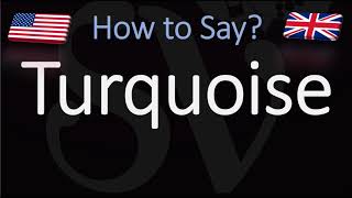 How to Pronounce Turquoise CORRECTLY [upl. by Qerat863]