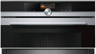 Siemens Builtin Oven Installation And Guide To Manual Use [upl. by Nahtannoj]