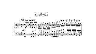 Missa Solemnis in D Major  Beethoven  2 Gloria Score [upl. by Ishmul326]