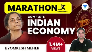 Complete Indian Economy  Marathon Session  UPSC CSEIAS 202223  Byomkesh Meher [upl. by Sydelle]