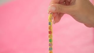 How to Add Beads to Friendship Bracelet  Bracelet Patterns [upl. by Eivol]