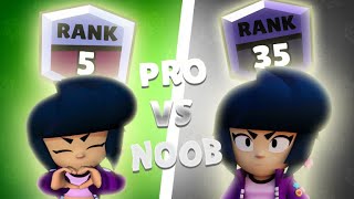 Noob vs PRO  BIBI  Brawl Stars [upl. by Morrell]