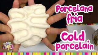 How to make COLD PORCELAIN  Como hacer PORCELANA FRIA Resistente y Mejorada [upl. by Mitzi922]